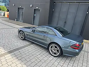 Used 2004 Mercedes-Benz Sl SL55 Kompressor AMG Blue - Interior and Exterior details 17