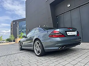 Used 2004 Mercedes-Benz Sl SL55 Kompressor AMG Blue - Interior and Exterior details 3