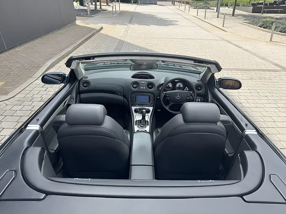 Used 2004 Mercedes-Benz Sl SL55 Kompressor AMG Blue - Interior and Exterior details 9