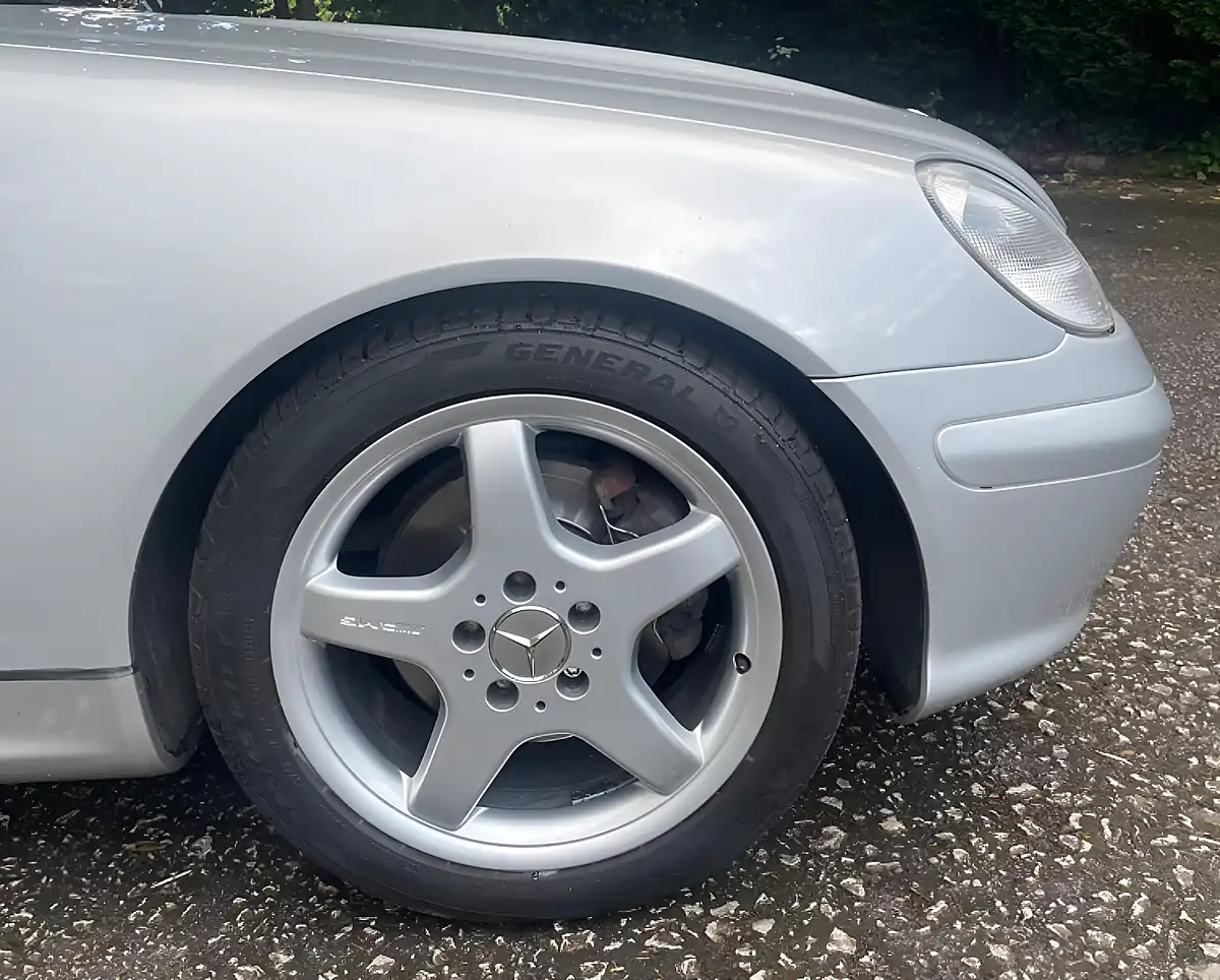Used 2004 Mercedes-Benz Slk SLK320 Silver - Interior and Exterior details 13