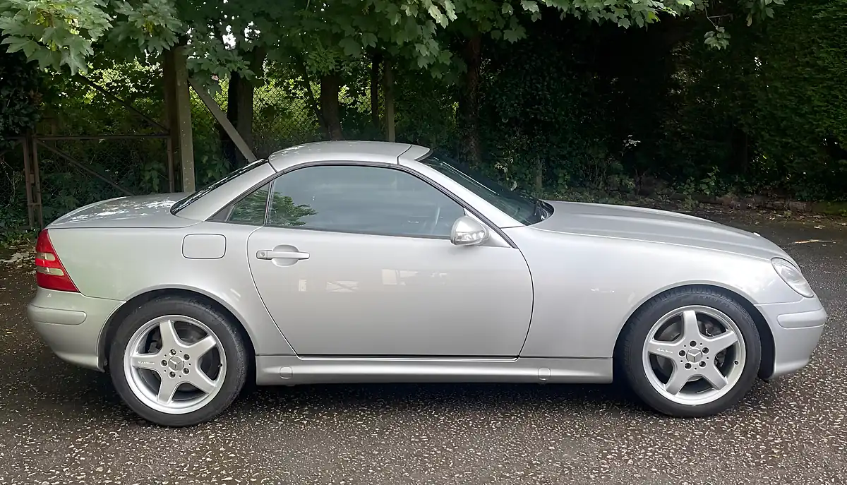 Used 2004 Mercedes-Benz Slk SLK320 Silver - Interior and Exterior details 2