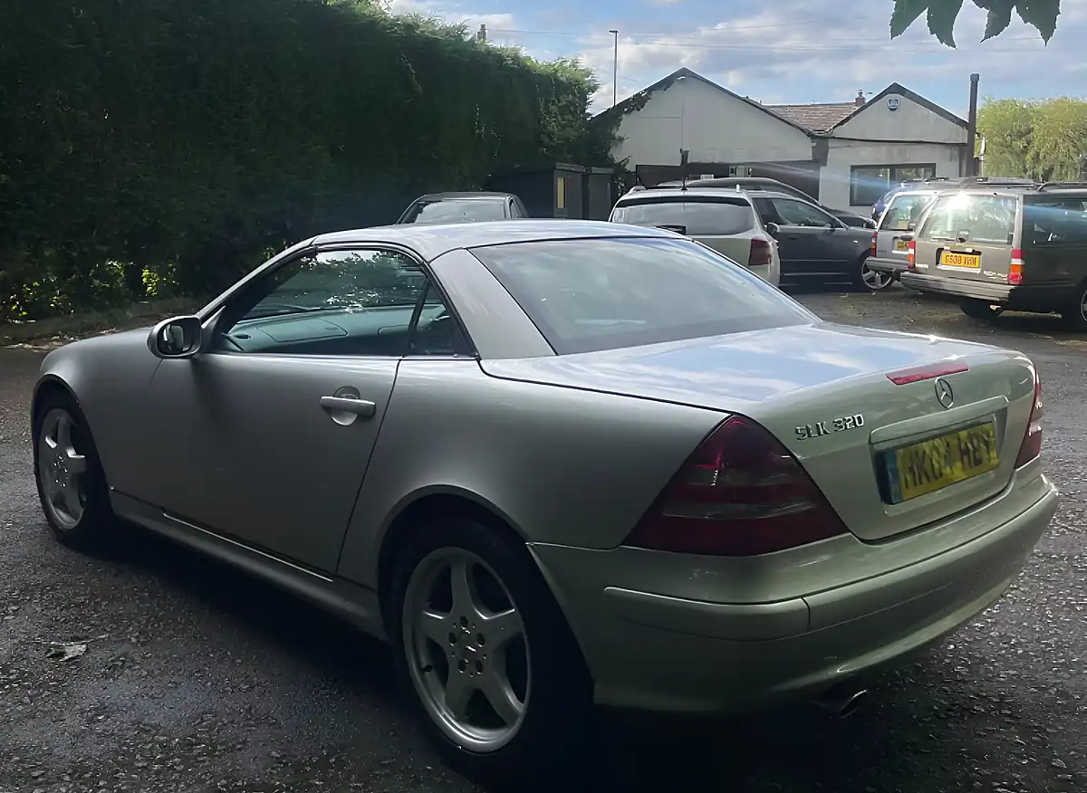 Used 2004 Mercedes-Benz Slk SLK320 Silver - Interior and Exterior details 3