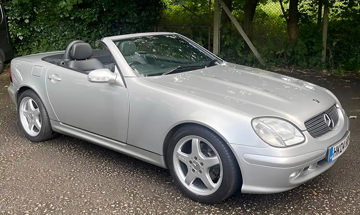 Used 2004 Mercedes-Benz Slk SLK320 Silver - Interior and Exterior details 5