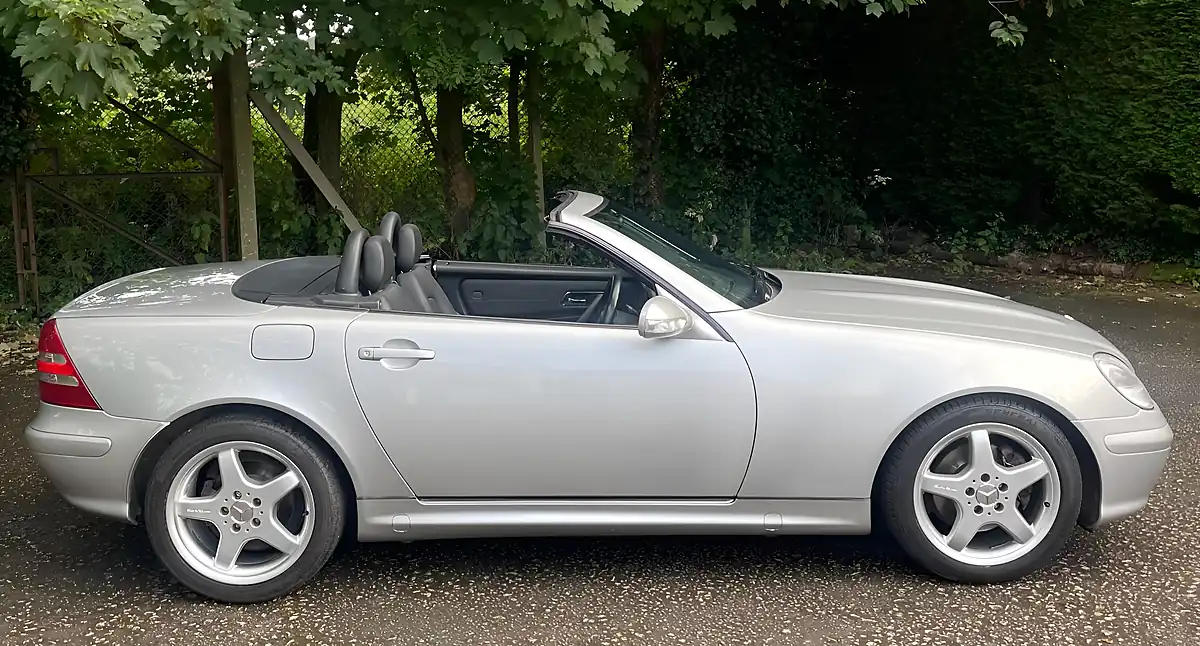 Used 2004 Mercedes-Benz Slk SLK320 Silver - Interior and Exterior details 6