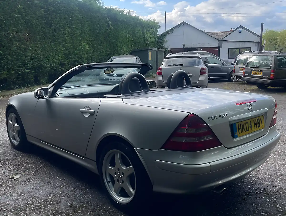 Used 2004 Mercedes-Benz Slk SLK320 Silver - Interior and Exterior details 7