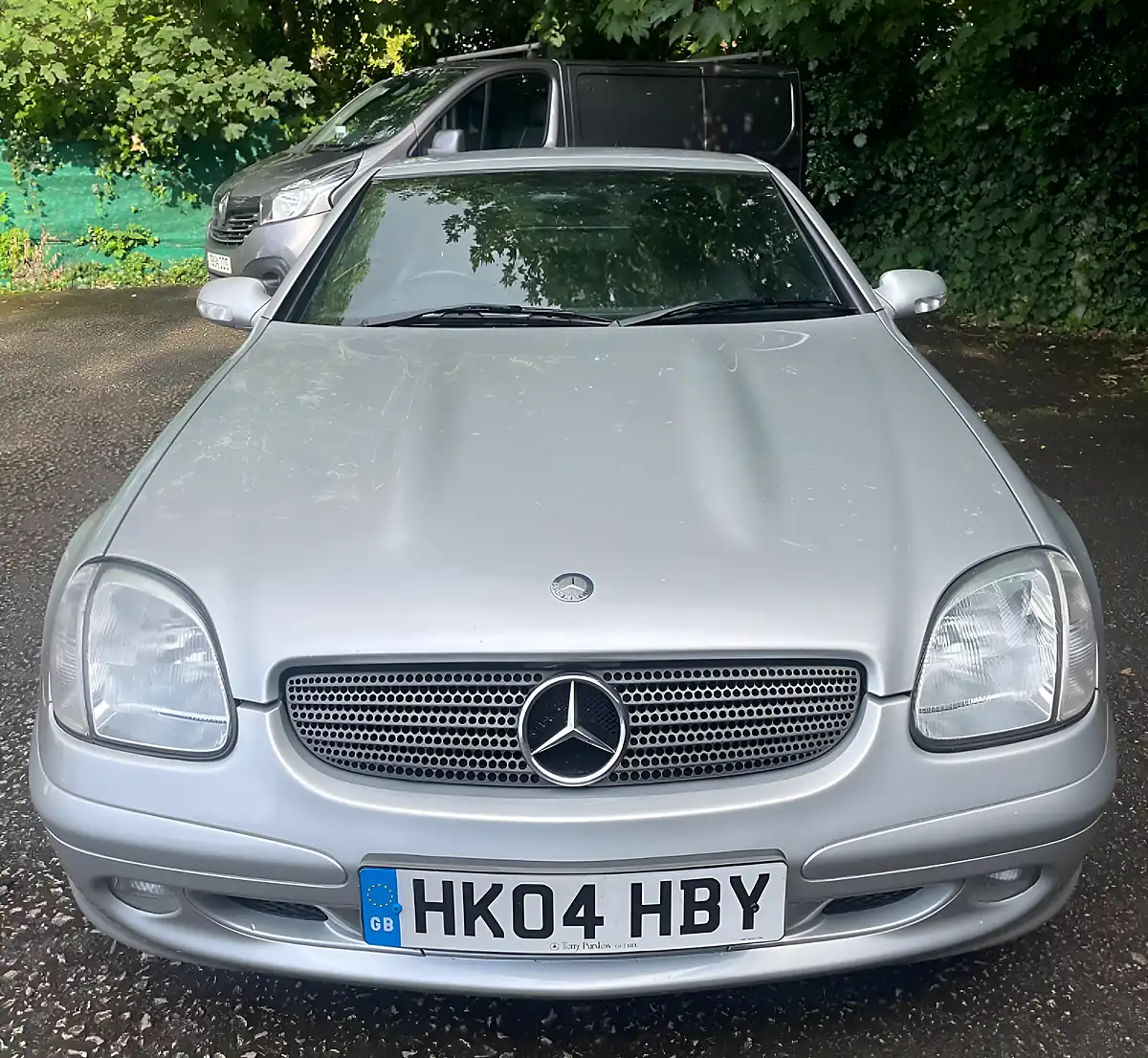Used 2004 Mercedes-Benz Slk SLK320 Silver - Interior and Exterior details 8