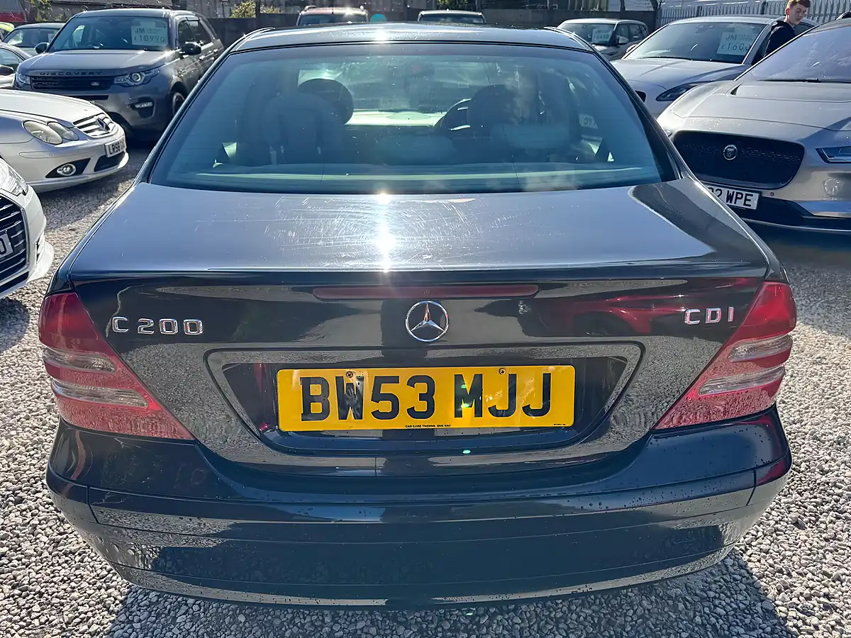 Used 2004 Mercedes C200 Classic Se Black - Interior and Exterior details 5
