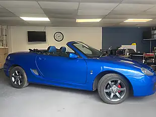 Used 2004 MG Tf Convertible Blue - Interior and Exterior details 10