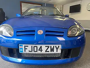 Used 2004 MG Tf Convertible Blue - Interior and Exterior details 2