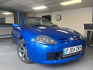 Used 2004 MG Tf Convertible Blue - Interior and Exterior details 5