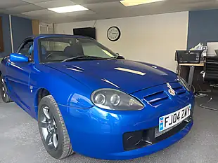 Used 2004 MG Tf Convertible Blue - Interior and Exterior details 8