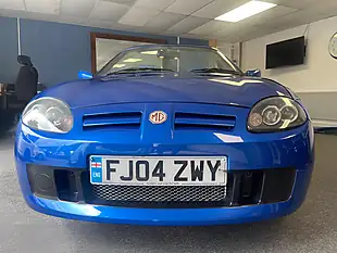 Used 2004 MG Tf Convertible Blue - Interior and Exterior details 9