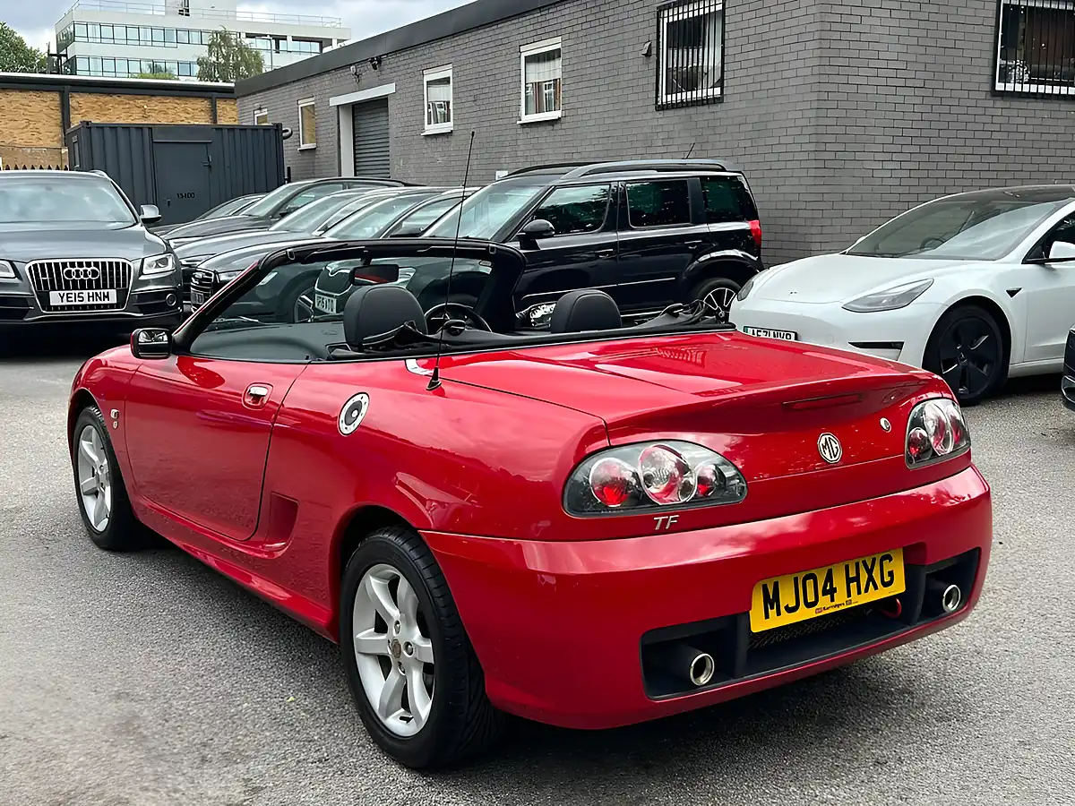 Used 2004 MG Tf Convertible Red - Interior and Exterior details 11