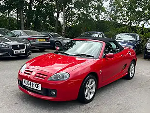 Used 2004 MG Tf Convertible Red - Interior and Exterior details 13