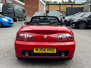 Used 2004 MG Tf Convertible Red - Interior and Exterior details 15