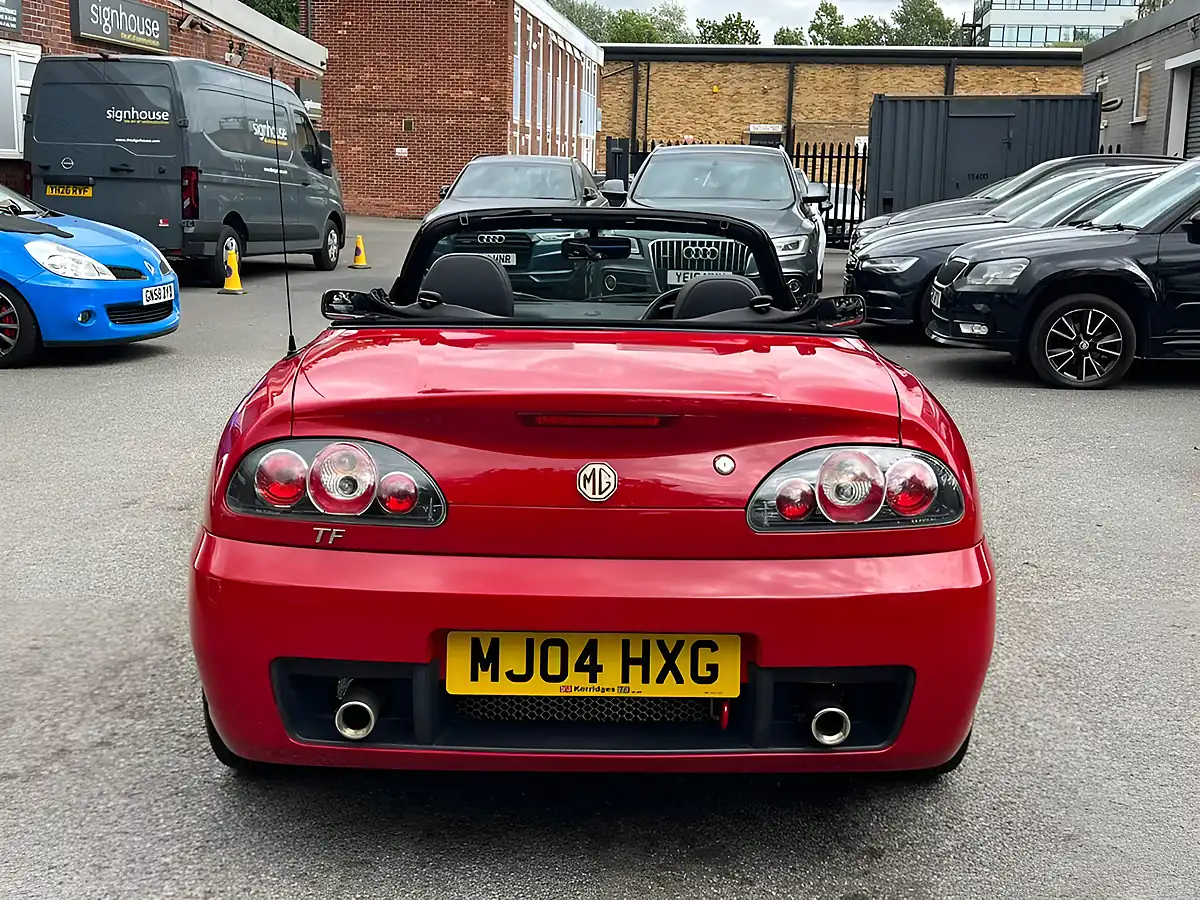 Used 2004 MG Tf Convertible Red - Interior and Exterior details 15