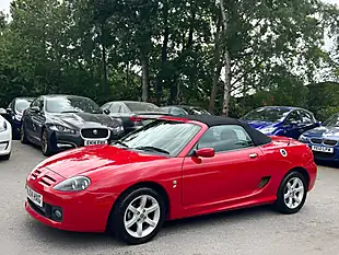 Used 2004 MG Tf Convertible Red - Interior and Exterior details 2
