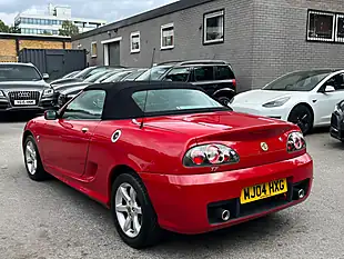 Used 2004 MG Tf Convertible Red - Interior and Exterior details 4