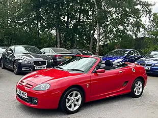 Used 2004 MG Tf Convertible Red - Interior and Exterior details 8