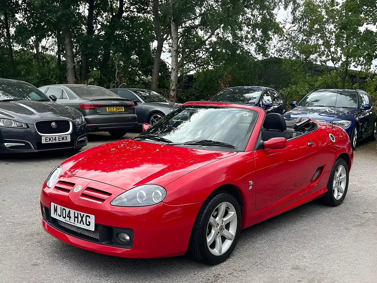 Used 2004 MG Tf Convertible Red - Interior and Exterior details 9