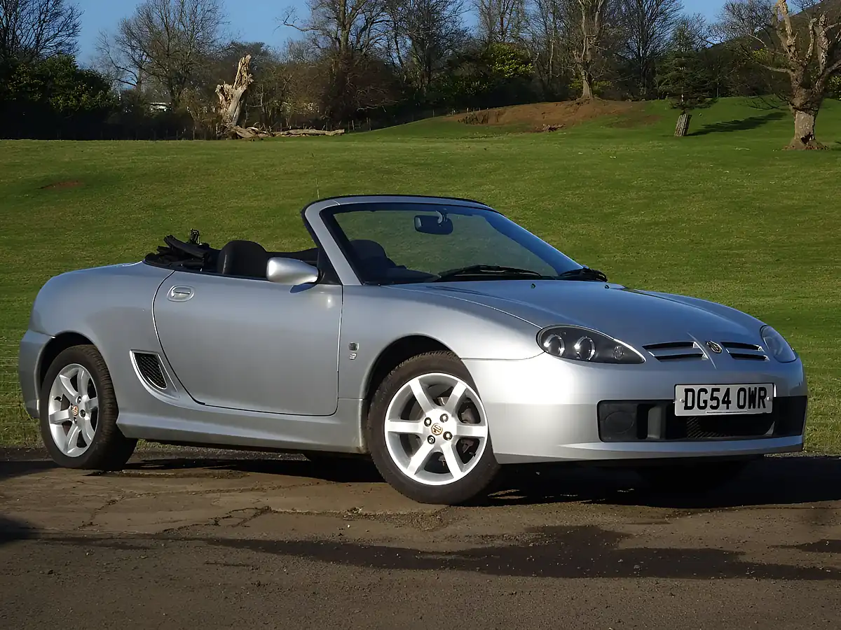 Used 2004 MG Tf Silver - Front View