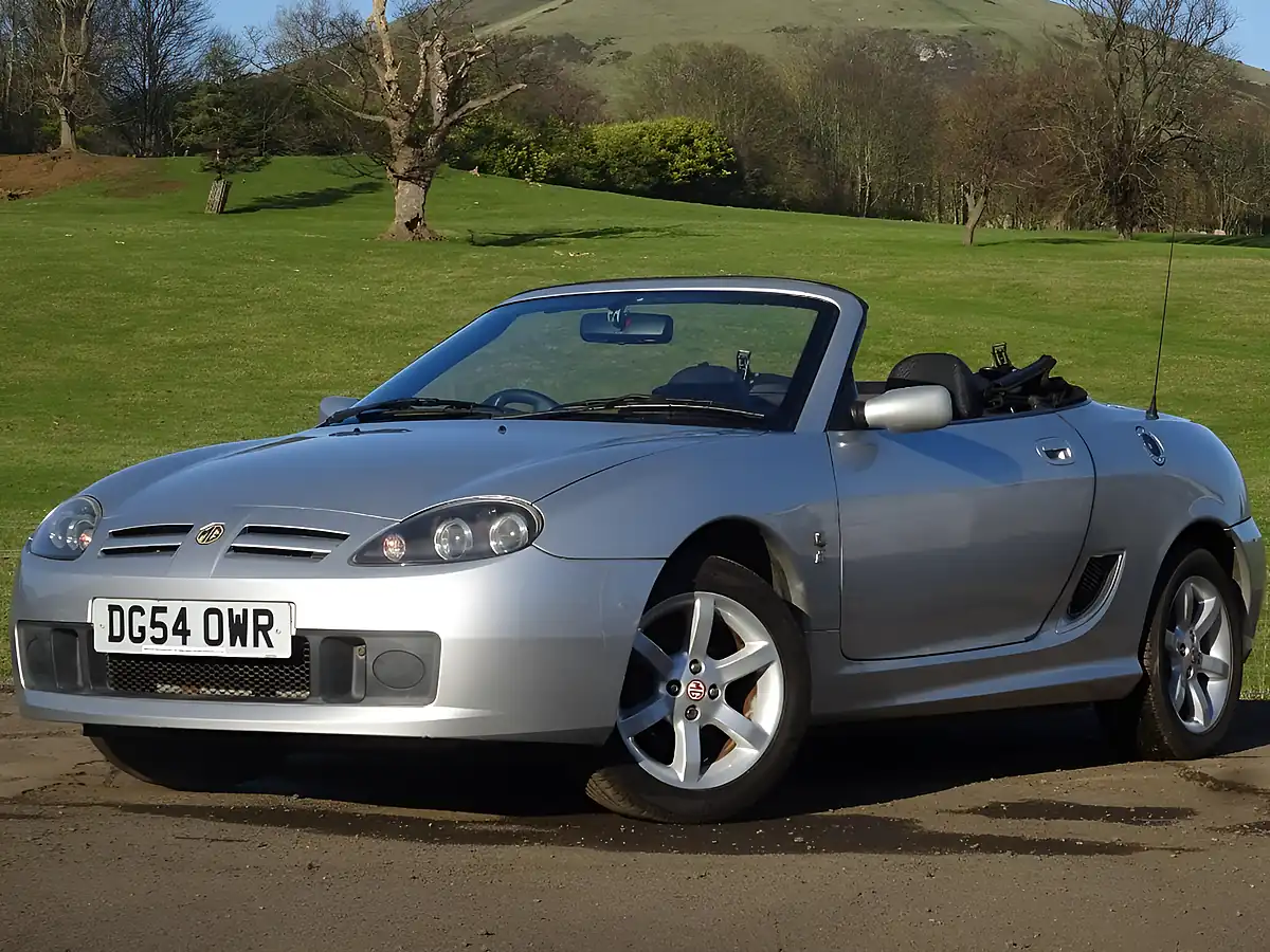 Used 2004 MG Tf Silver - Interior and Exterior details 2
