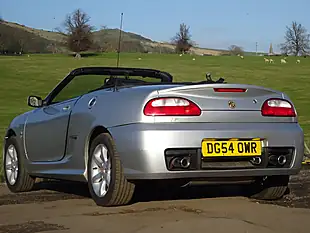 Used 2004 MG Tf Silver - Interior and Exterior details 3