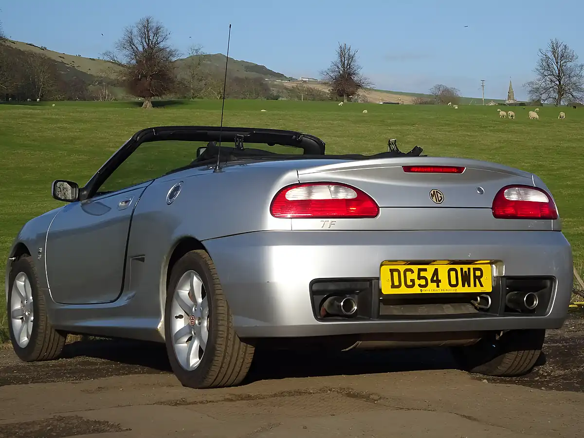 Used 2004 MG Tf Silver - Interior and Exterior details 3