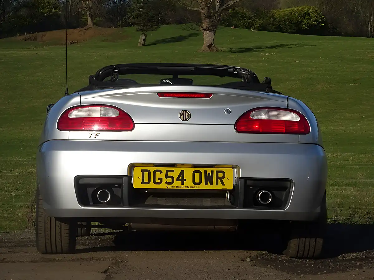 Used 2004 MG Tf Silver - Interior and Exterior details 4