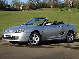 Used 2004 MG Tf Silver - Interior and Exterior details 7