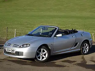 Used 2004 MG Tf Silver - Interior and Exterior details 8