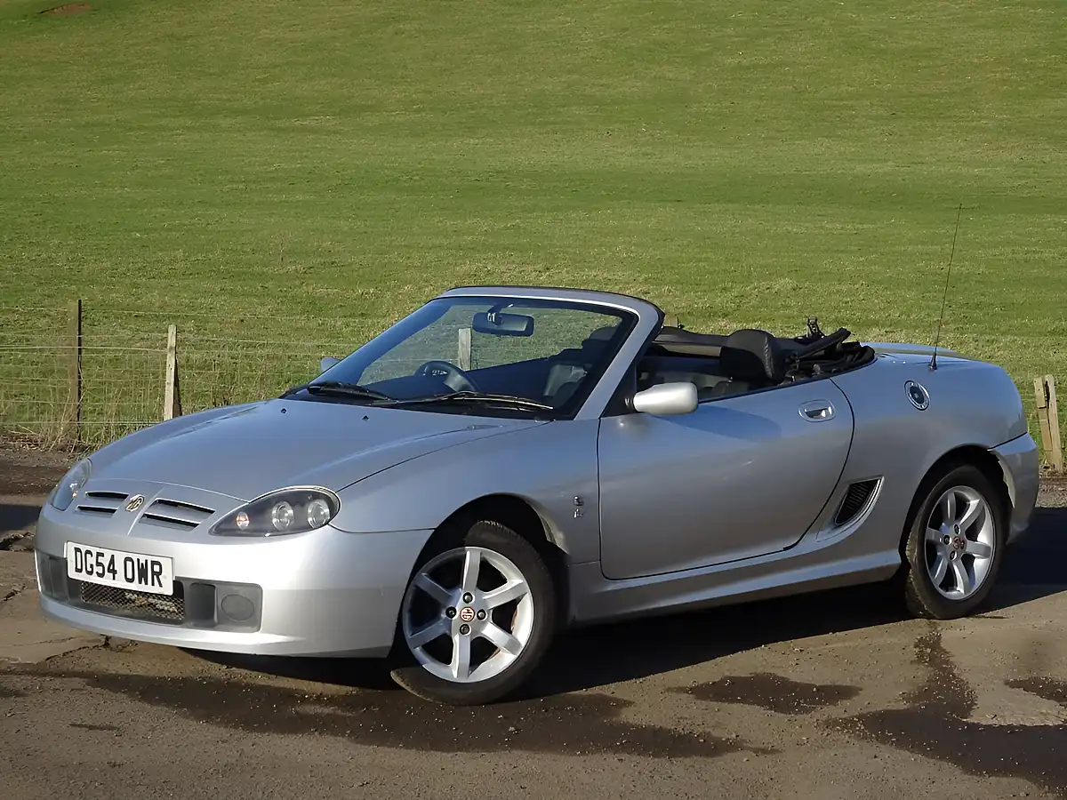 Used 2004 MG Tf Silver - Interior and Exterior details 8