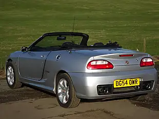 Used 2004 MG Tf Silver - Interior and Exterior details 9