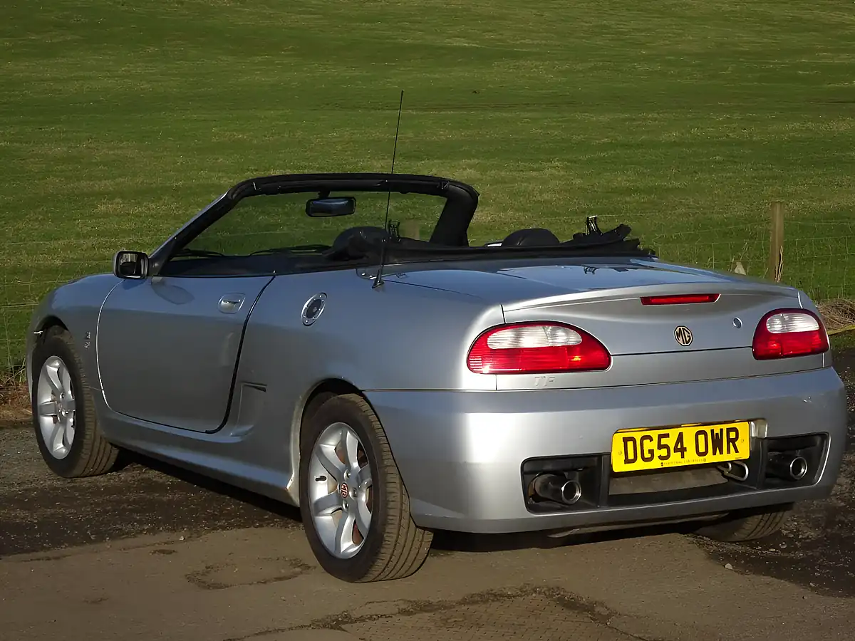 Used 2004 MG Tf Silver - Interior and Exterior details 9