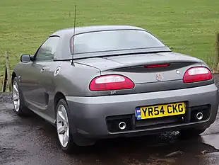 Used 2004 MG Tf X Power Grey - Interior and Exterior details 3