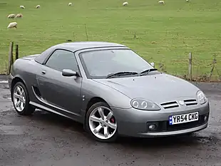 Used 2004 MG Tf X Power Grey - Interior and Exterior details 6