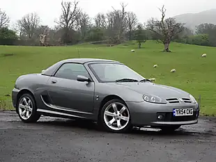 Used 2004 MG Tf X Power Grey - Interior and Exterior details 8