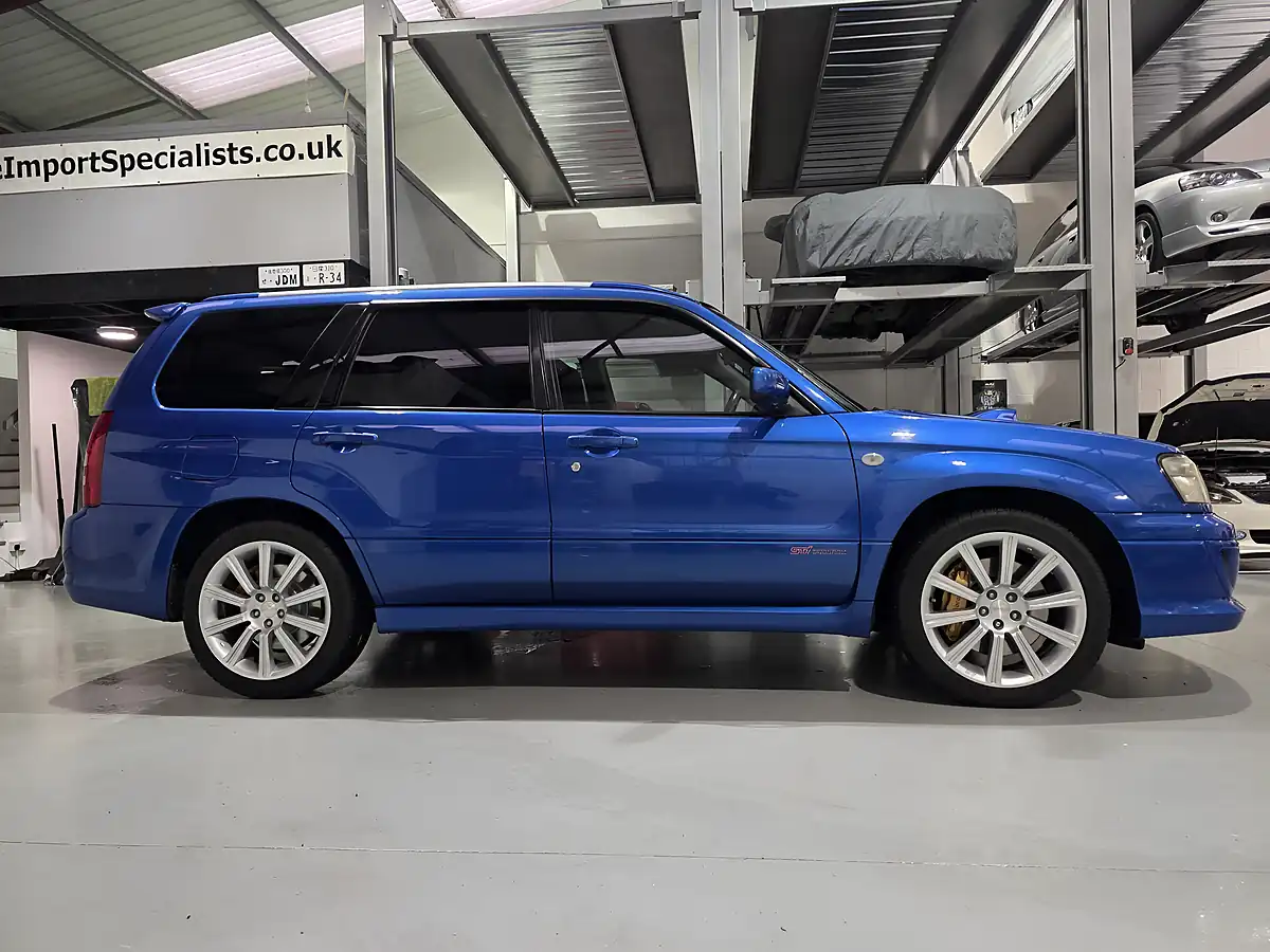 Used 2004 Subaru Forester Sti SG9 Jdm Blue - Interior and Exterior details 2