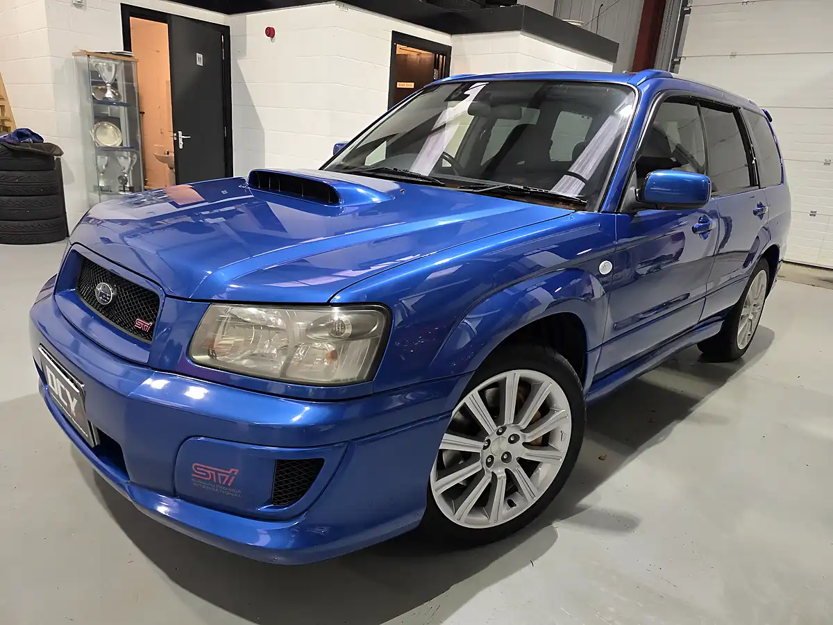 Used 2004 Subaru Forester Sti SG9 Jdm Blue - Interior and Exterior details 3