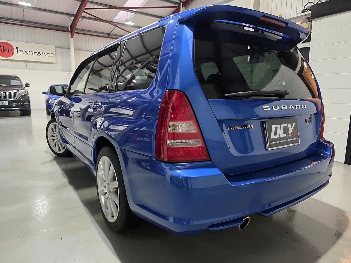 Used 2004 Subaru Forester Sti SG9 Jdm Blue - Interior and Exterior details 4
