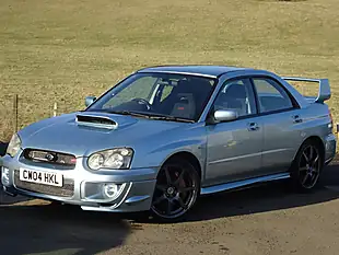 Used 2004 Subaru Impreza WR1 Blue - Interior and Exterior details 2