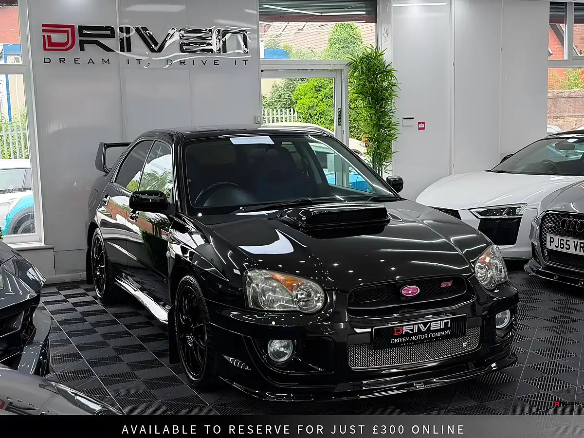 Used 2004 Subaru Impreza Wrx Sti Type Uk Black - Interior and Exterior details 11
