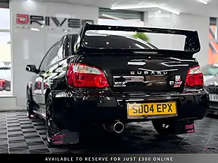 Used 2004 Subaru Impreza Wrx Sti Type Uk Black - Interior and Exterior details 12