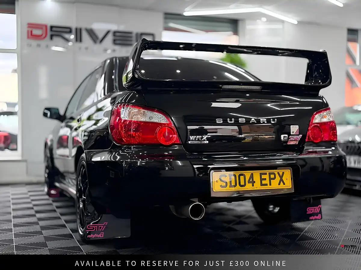 Used 2004 Subaru Impreza Wrx Sti Type Uk Black - Interior and Exterior details 12