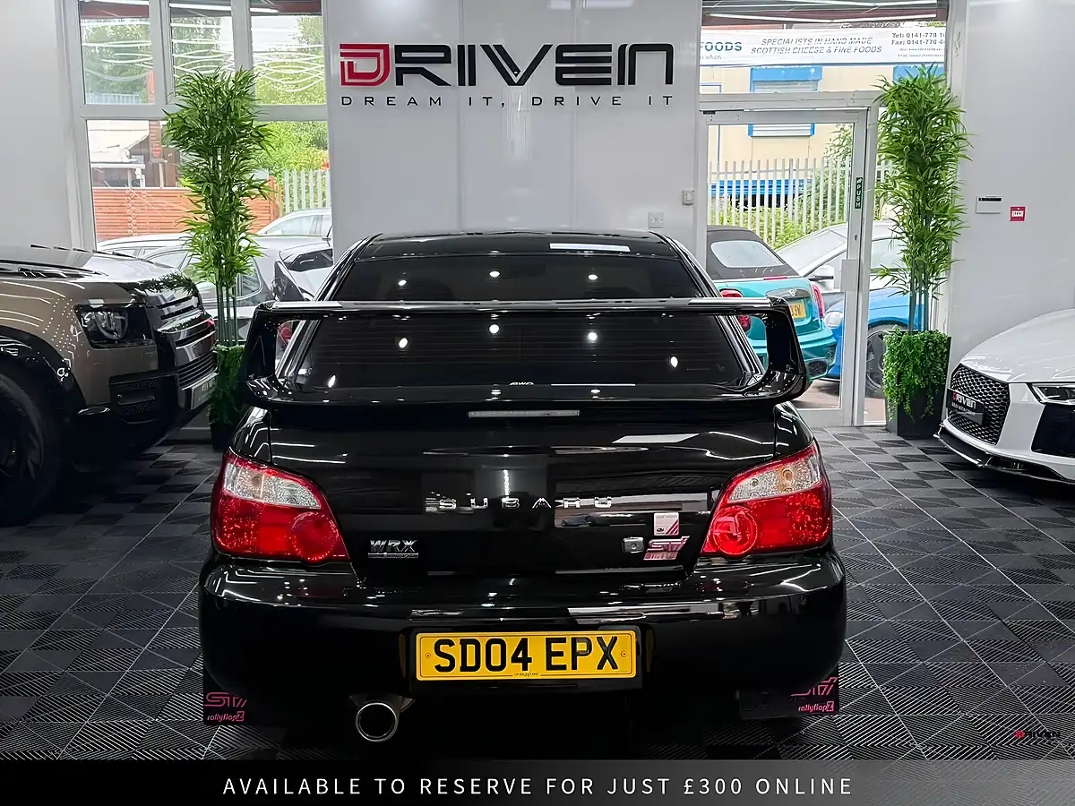 Used 2004 Subaru Impreza Wrx Sti Type Uk Black - Interior and Exterior details 13