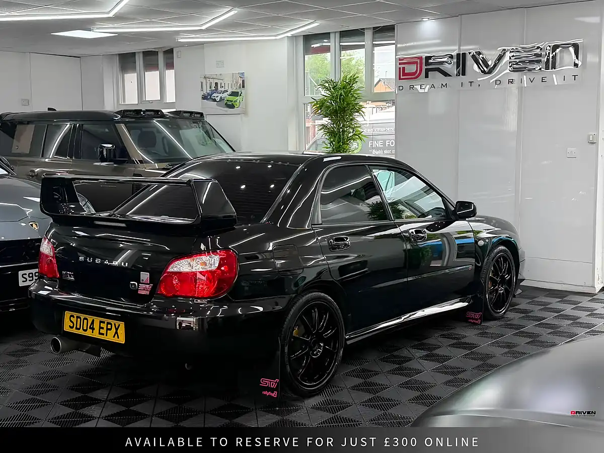 Used 2004 Subaru Impreza Wrx Sti Type Uk Black - Interior and Exterior details 14