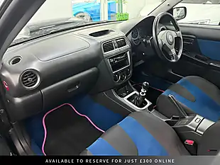 Used 2004 Subaru Impreza Wrx Sti Type Uk Black - Interior and Exterior details 16
