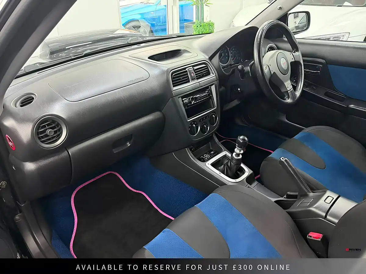 Used 2004 Subaru Impreza Wrx Sti Type Uk Black - Interior and Exterior details 16