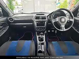 Used 2004 Subaru Impreza Wrx Sti Type Uk Black - Interior and Exterior details 4