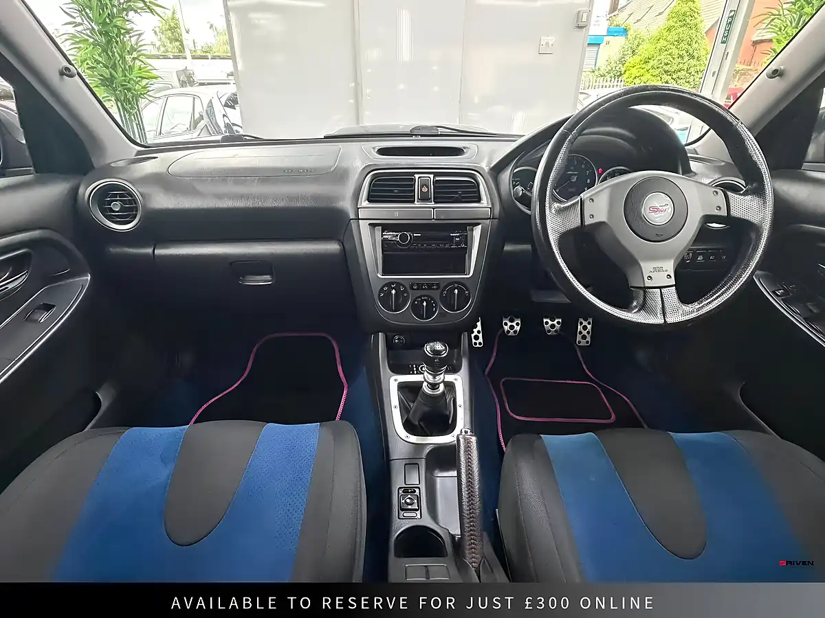 Used 2004 Subaru Impreza Wrx Sti Type Uk Black - Interior and Exterior details 4